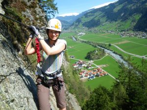 Klettersteig Zimmereben Mayrhofen im Zillertal